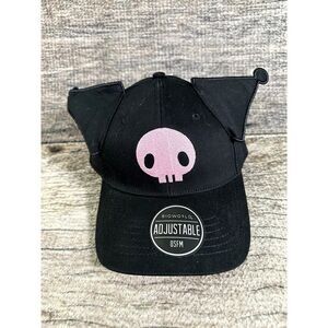 NWT My Melody Kuromi Inspired Black Traditional Adjustable Cosplay Hat